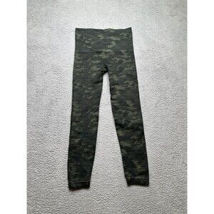 SPANX Look At Me Now Seamless Leggings camo green Xl
